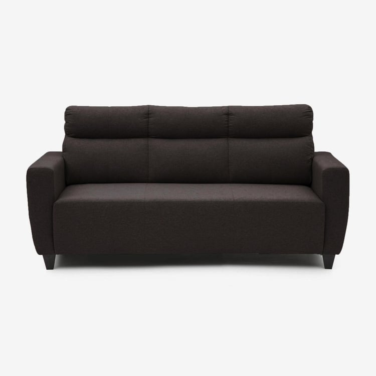 Helios Emily Fabric 3+1+1 Seater Sofa Set - Brown
