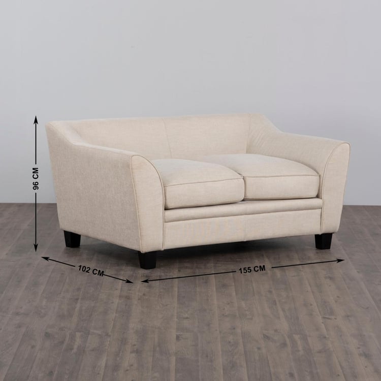 Mabel Fabric 3+2+1 Seater Sofa Set - Beige