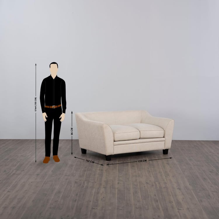 Mabel Fabric 3+2+1 Seater Sofa Set - Beige