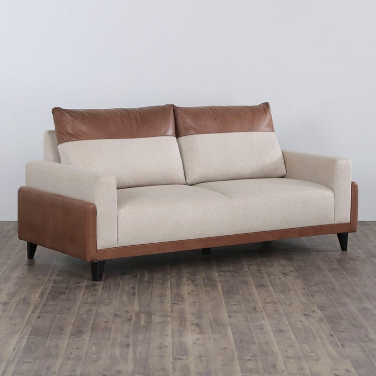 Antonio Fabric 3+1+1 Seater Sofa Set - Beige