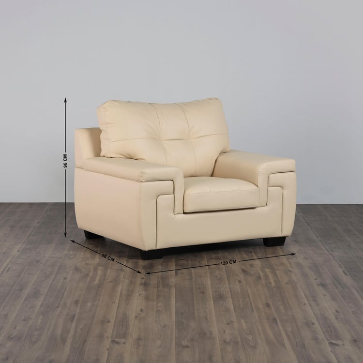 Kassel Fabric 3+2+1 Seater Sofa Set - Beige