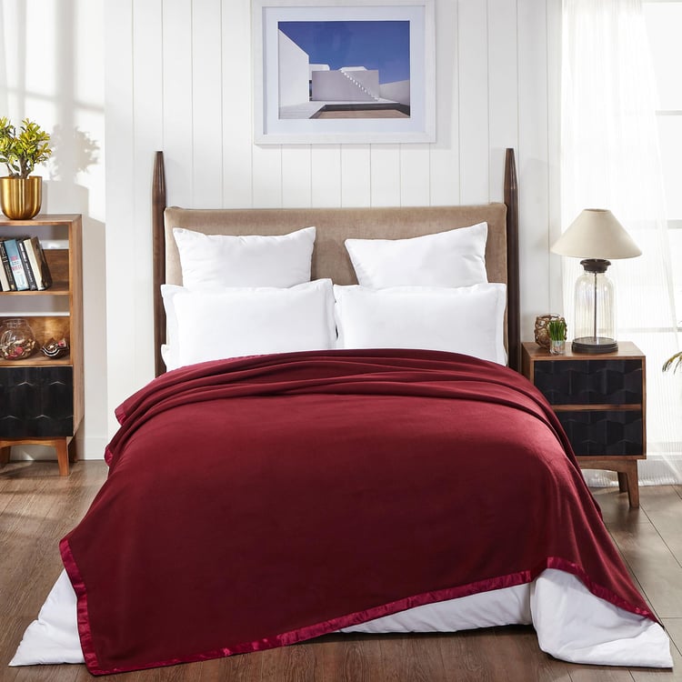 PORTICO NEW YORK Unwind Fleece Single Bed Blanket - 1.50 x 2.20 m