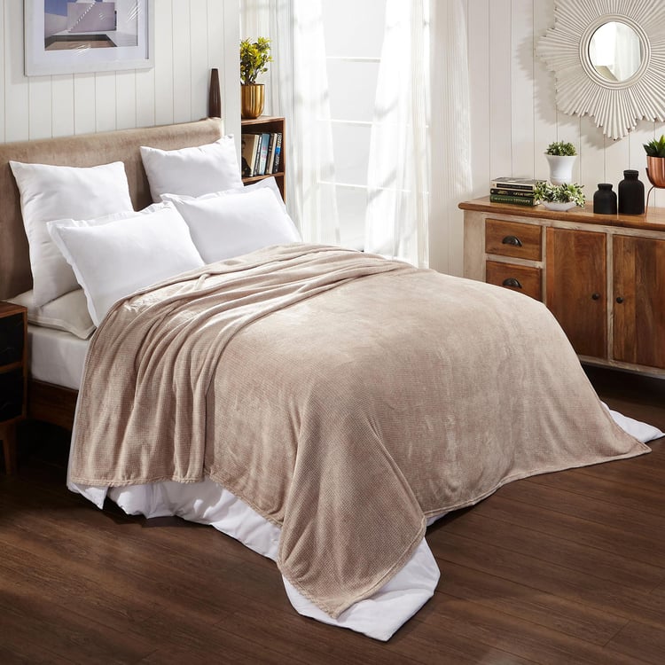 PORTICO Jersey Super Micro Printed Single Blanket- 150 x 200 cm