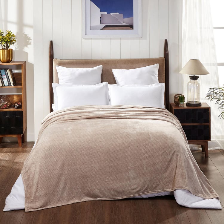 PORTICO Jersey Super Micro Printed Single Blanket- 150 x 200 cm