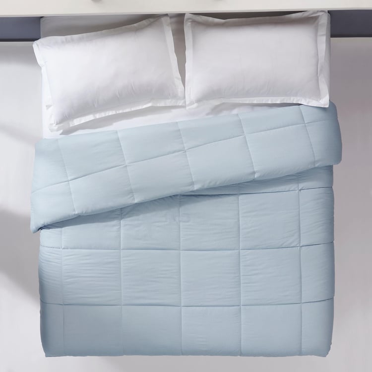 PORTICO Snow Flakes Solid Double Comforter - 2.20 x 2.40 m