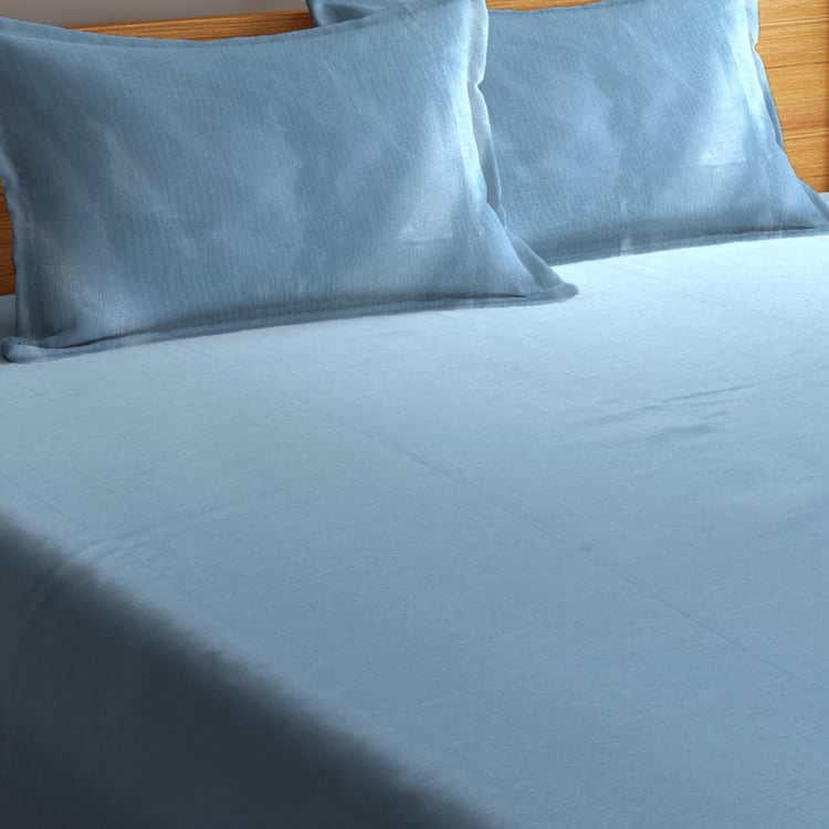 PORTICO Lustre 3-Pc. Solid Double Bed Spread - 2.29 m x 2.54 m