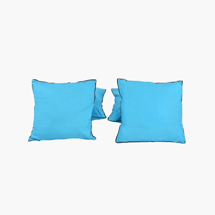 PORTICO NEW YORK Happiness Cushion Covers - Set of 4 - 40 x 40 cm