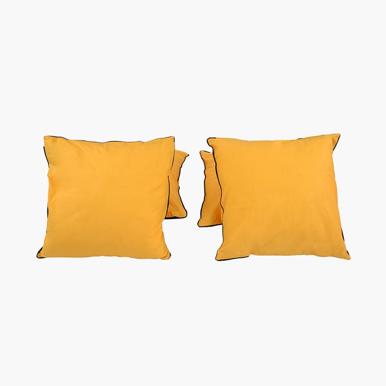 PORTICO NEW YORK Happiness Cushion Covers - Set of 4 - 40 x 40 cm
