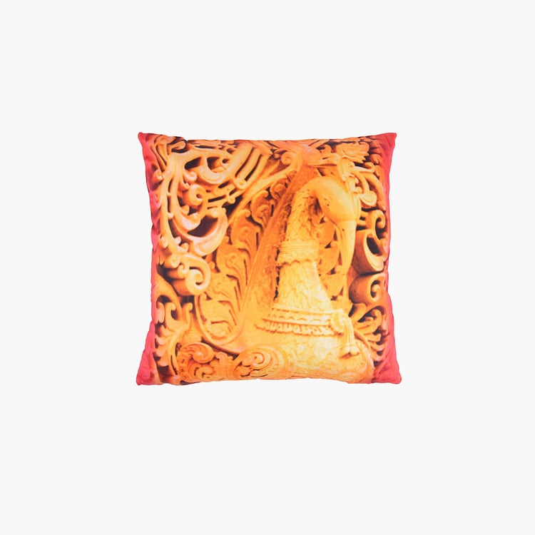 PORTICO Band Baja Barat Printed Cushion Covers Set of 4 Pcs. - 40 x 40 cm