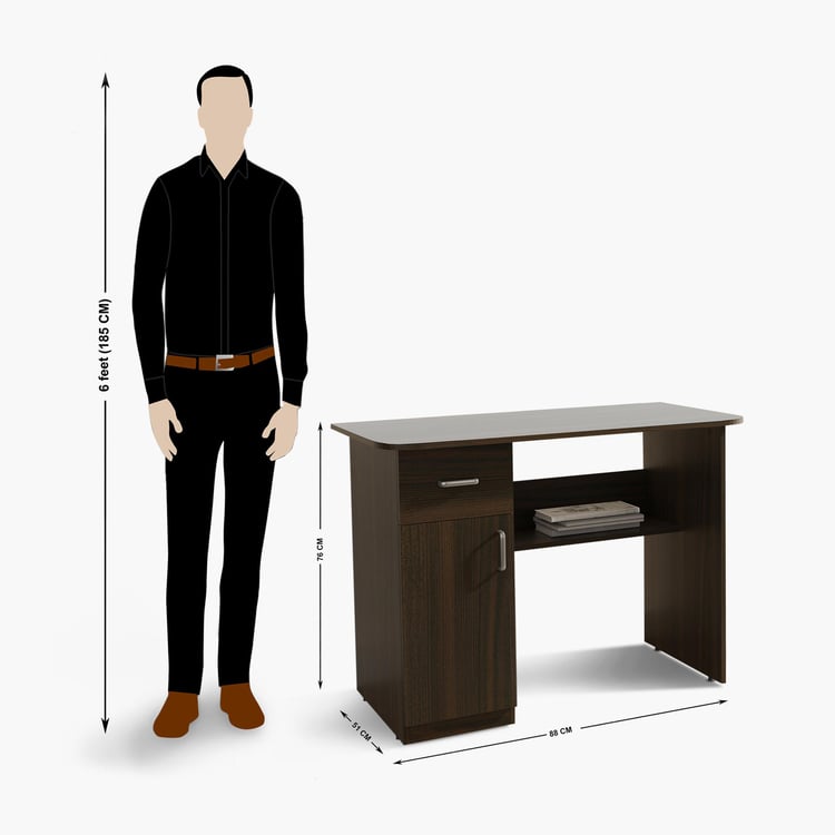 Nexon Study Desk - Brown