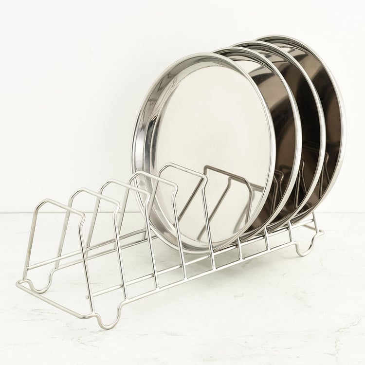 Corsica Lyon Stainless Steel 8-Slot Dish Rack