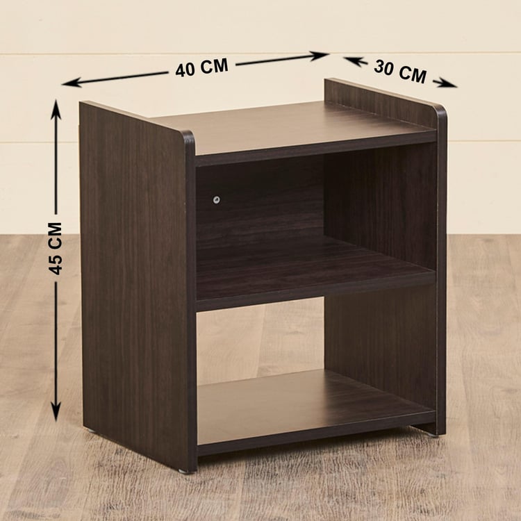 Helios Arvis Bedside Table - Brown