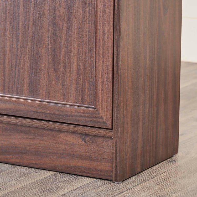 Helios Lewis Torres 4-Tier Book Shelf - Brown