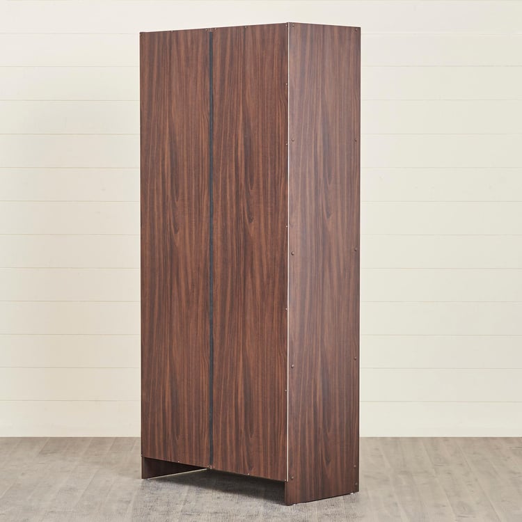 Helios Lewis 4-Tier Book Cabinet - Brown