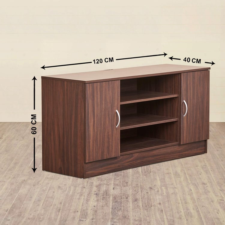 Helios Lewis Lorrain TV Unit - Brown