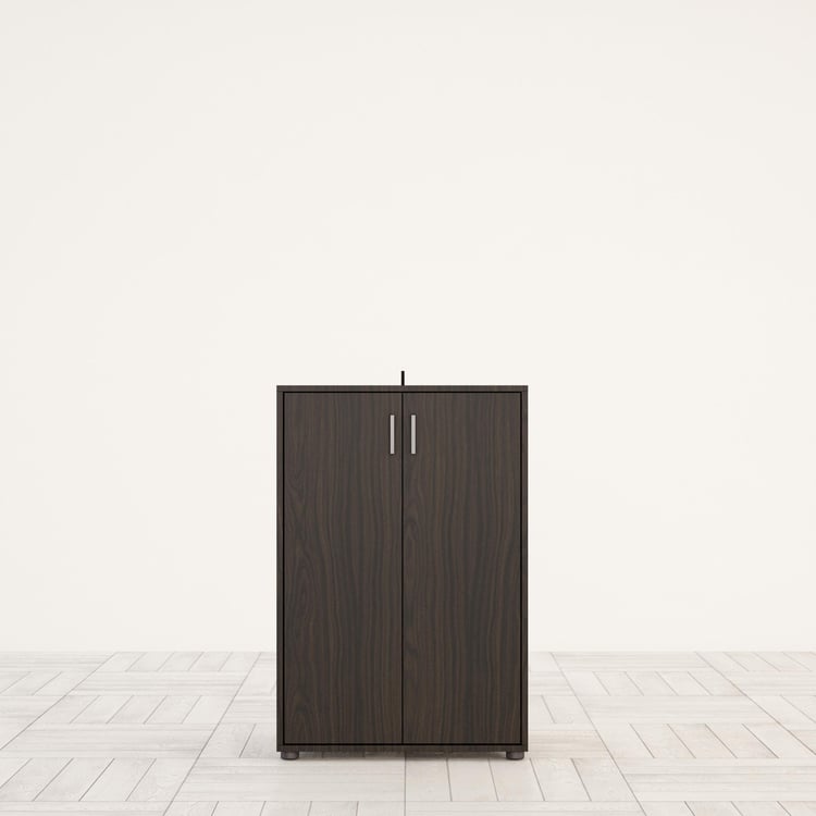 Helios Arvis Mustang 2-Door Multipurpose Cabinet - Brown