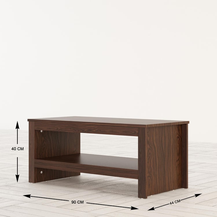 Helios Lewis Stacy Coffee Table - Brown