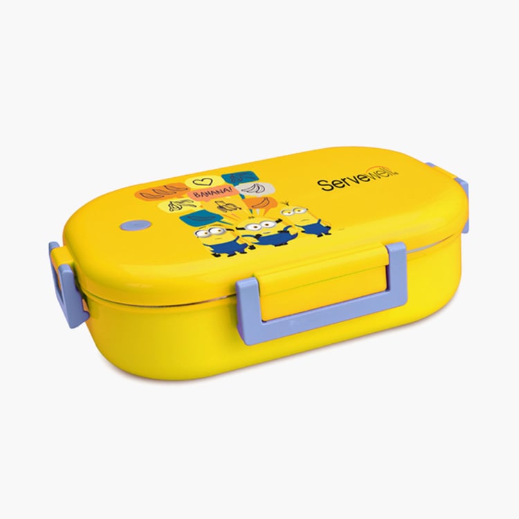 SERVEWELL Minions Print Lunch Box - 710 ml