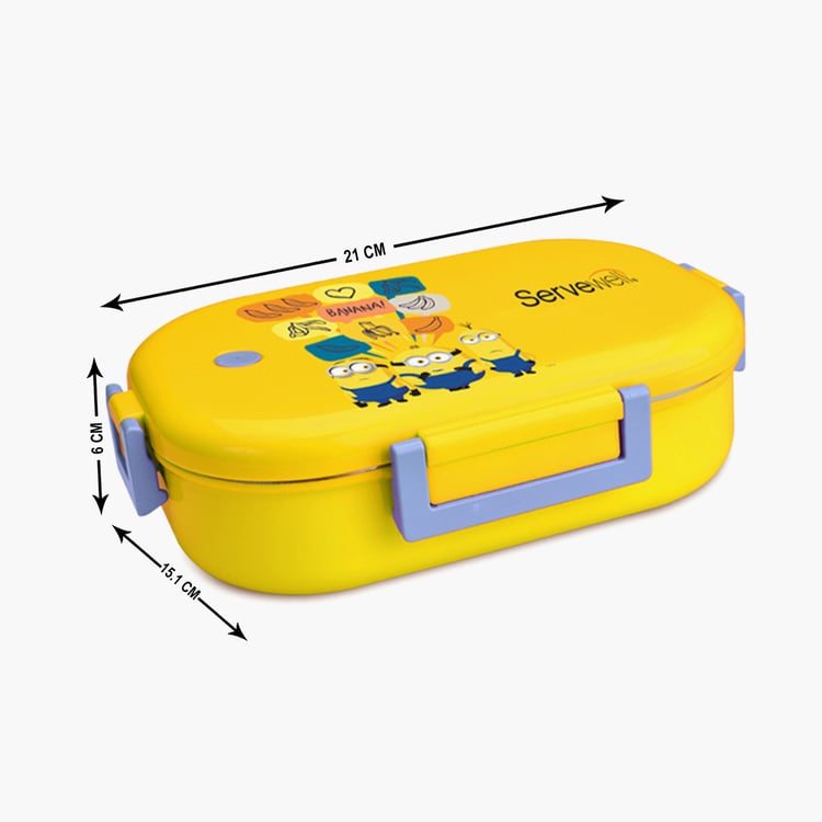 SERVEWELL Minions Print Lunch Box - 710 ml
