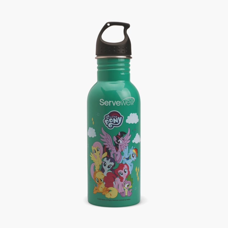 SERVEWELL Mischief Printed Single Wall Bottle - 580 ml