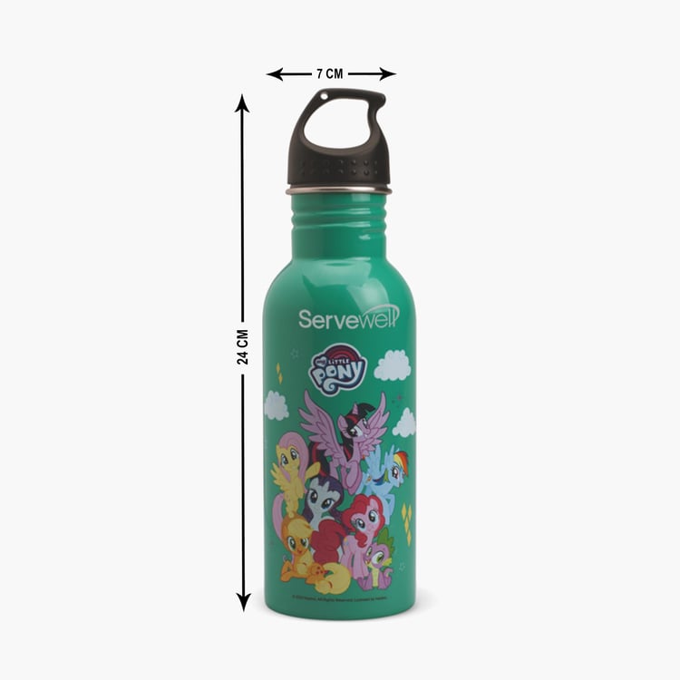 SERVEWELL Mischief Printed Single Wall Bottle - 580 ml