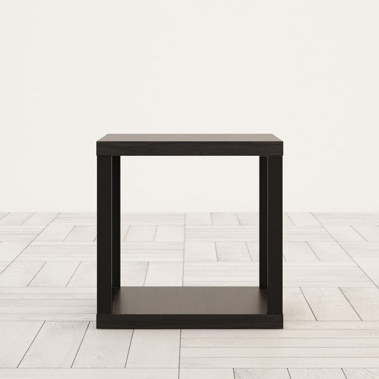 Helios Lewis End Table - Brown