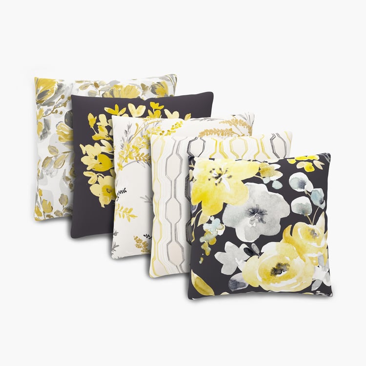 Corsica Bouquet Set of 5 Cushion Covers - 40x40cm