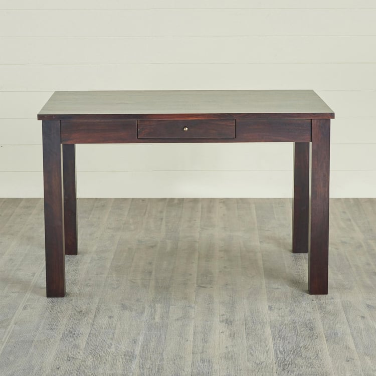 Veda Sheesham Wood Dining Table - 4 Seater-Without Chair