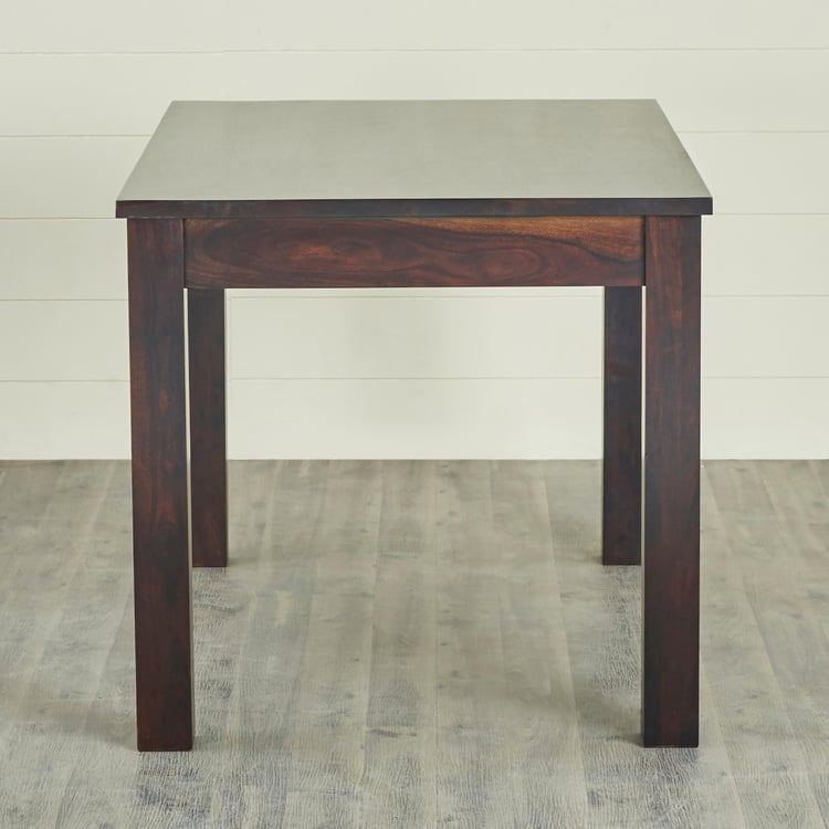 Veda Sheesham Wood Dining Table - 4 Seater-Without Chair