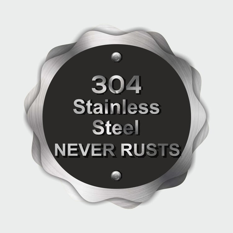 WONDERCHEF Solid Non-Stick Wok with Lid - 37.5 cm