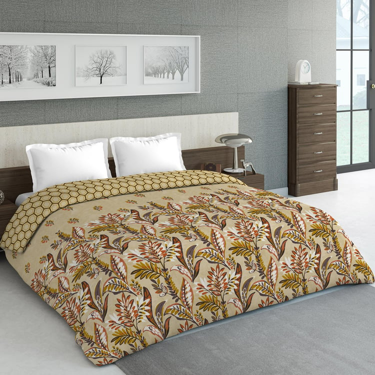 D'DECOR Esteem Printed Double Bed Comforter - 2.29 x 2.74 m