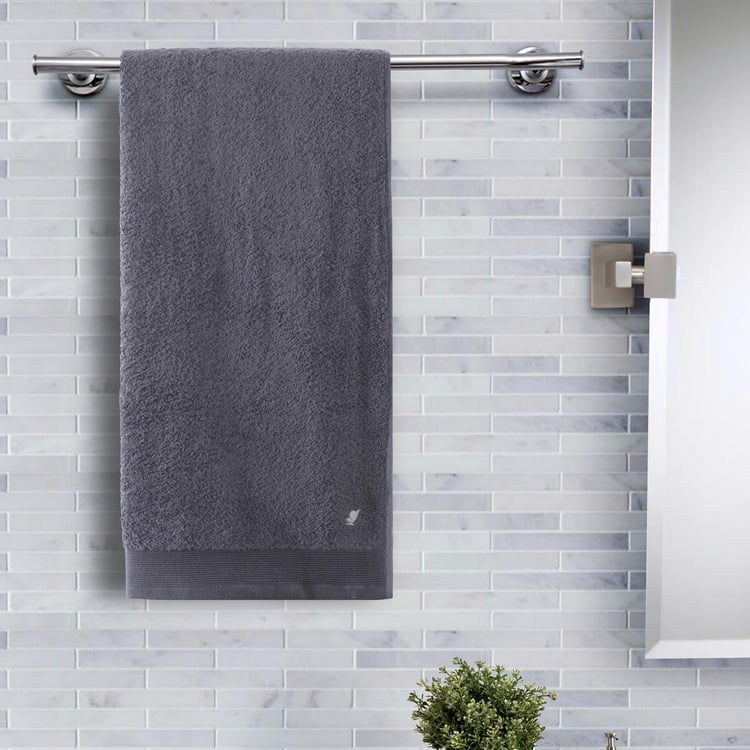 MASPAR Embedded Solid Bath Towel - 70 x 140 cm