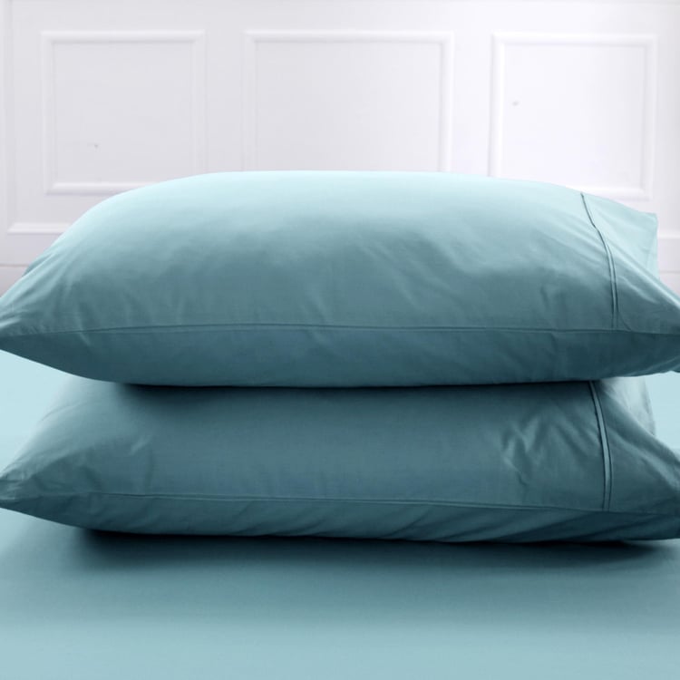 MASPAR Colorart Solid 3-Piece King Bedsheet Set - 2.75 x 2.75 m