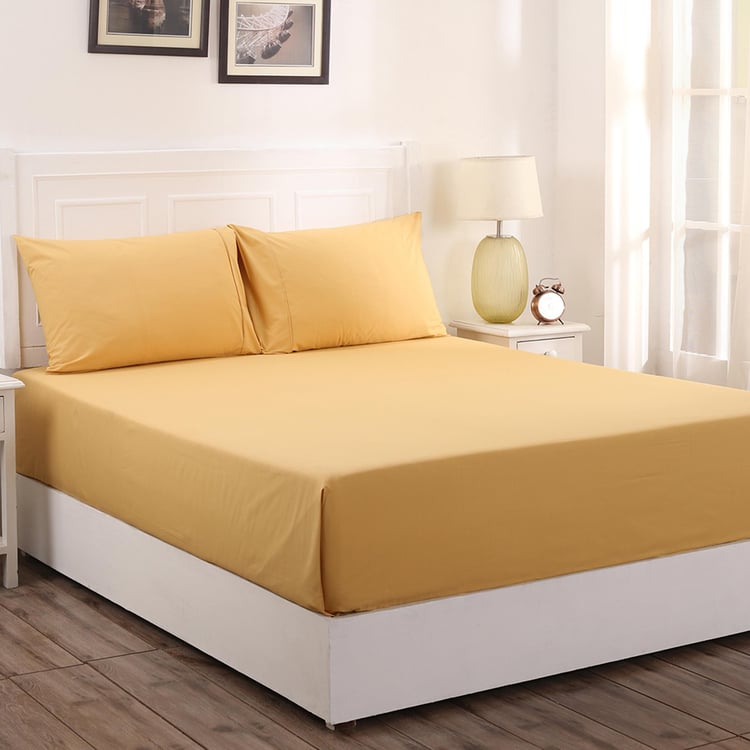 MASPAR Colorart 2-Pc. Solid Single Bedsheet Set - 1.52 x 2.24 m