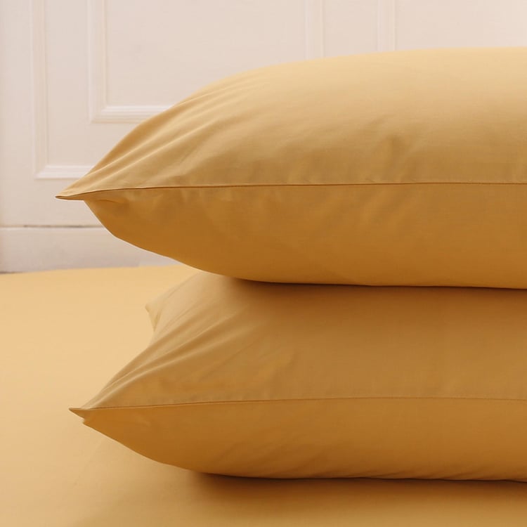 MASPAR Colorart 2-Pc. Solid Single Bedsheet Set - 1.52 x 2.24 m