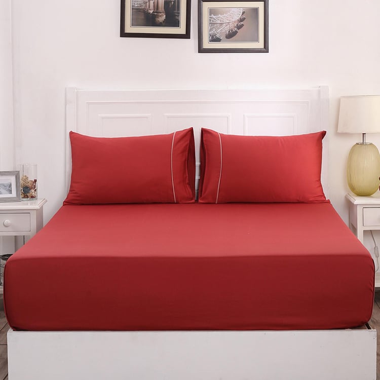 MASPAR Colorart 2-Pc. Solid Single Bedsheet Set - 1.52 x 2.24 m