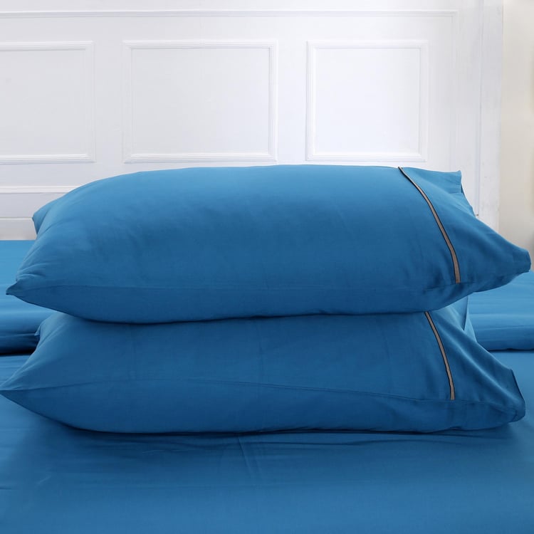 MASPAR Colorart 3-Pc. Solid King-Size Bedsheet Set - 2.75 x 2.75 m