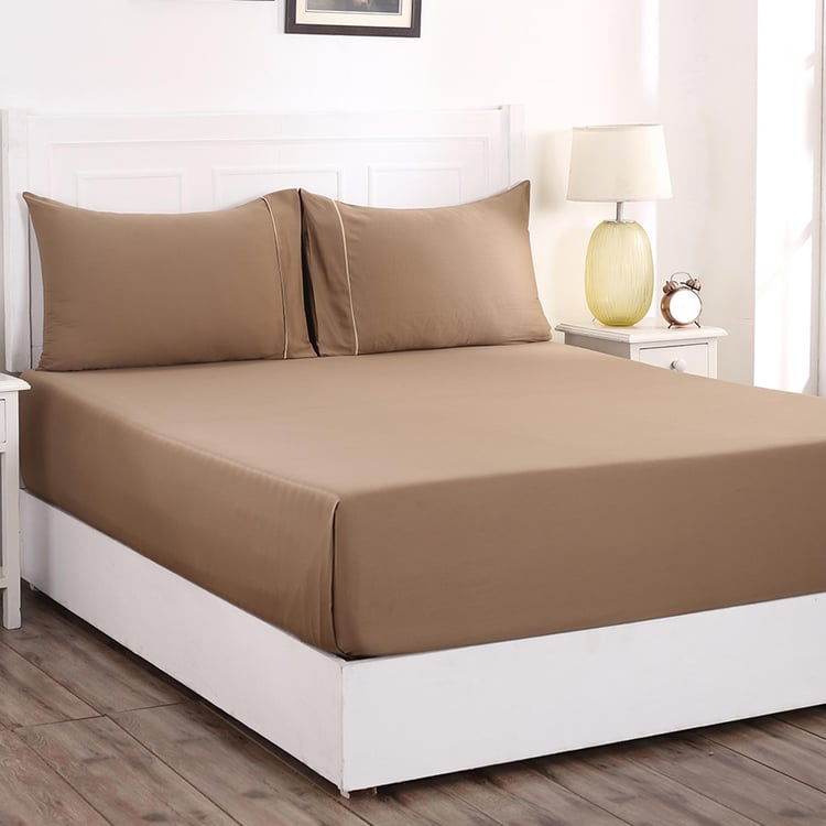 MASPAR Colorart 2-Pc. Solid Single Bedsheet Set - 1.52 x 2.24 m