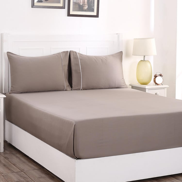 MASPAR Colorart 2-Pc. Solid Single Bedsheet Set - 1.52 x 2.24 m