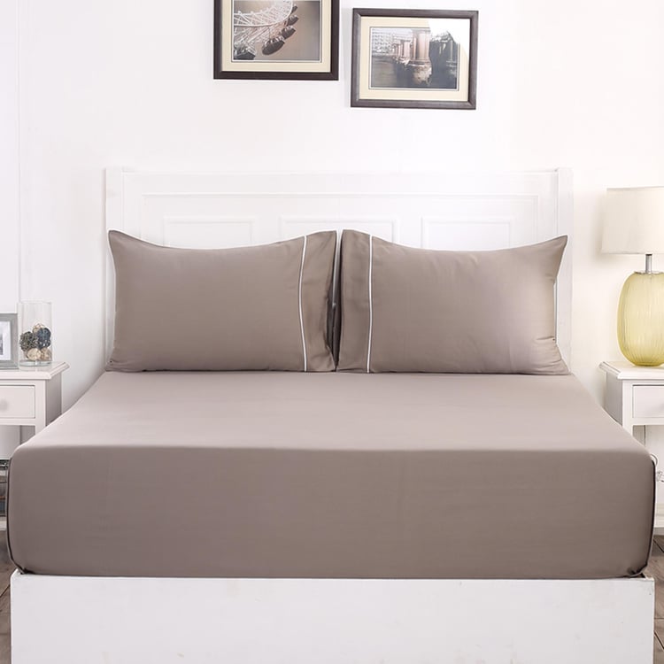 MASPAR Colorart 2-Pc. Solid Single Bedsheet Set - 1.52 x 2.24 m