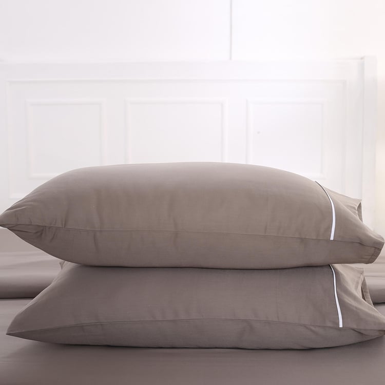 MASPAR Colorart 2-Pc. Solid Single Bedsheet Set - 1.52 x 2.24 m