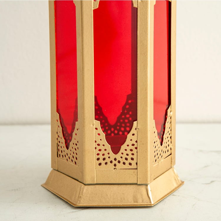 Corsica Mystic India Metal Tall Moroccan Lantern