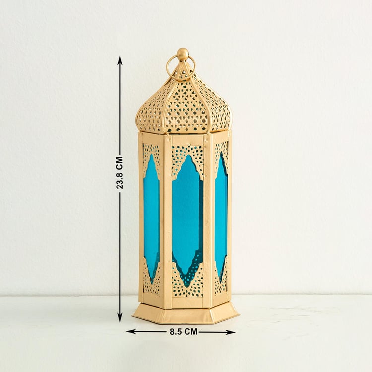 Corsica Metal Tall Moroccan Lantern