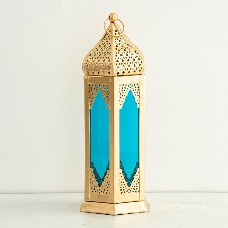 Corsica Metal Tall Moroccan Lantern