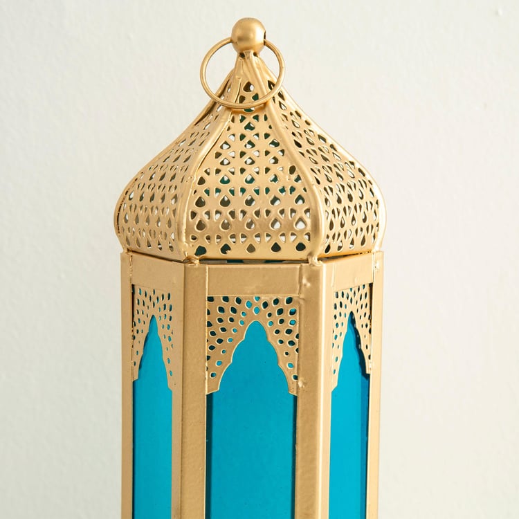 Corsica Metal Tall Moroccan Lantern