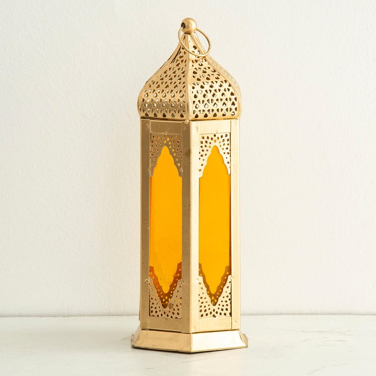 Corsica Mystic India Metal Tall Moroccan Lantern