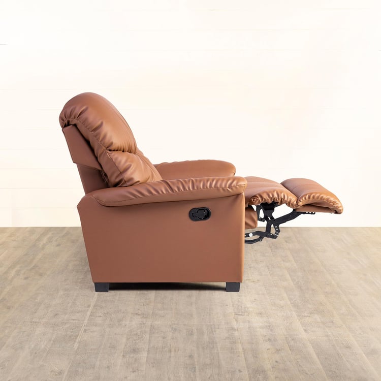 Helios Hadsten One-Seater American Comfort Recliner - Powered by Stanley - Brown