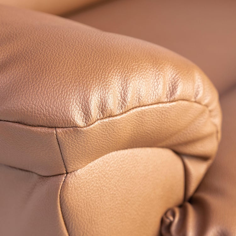 Helios Hadsten One-Seater American Comfort Recliner - Powered by Stanley - Brown
