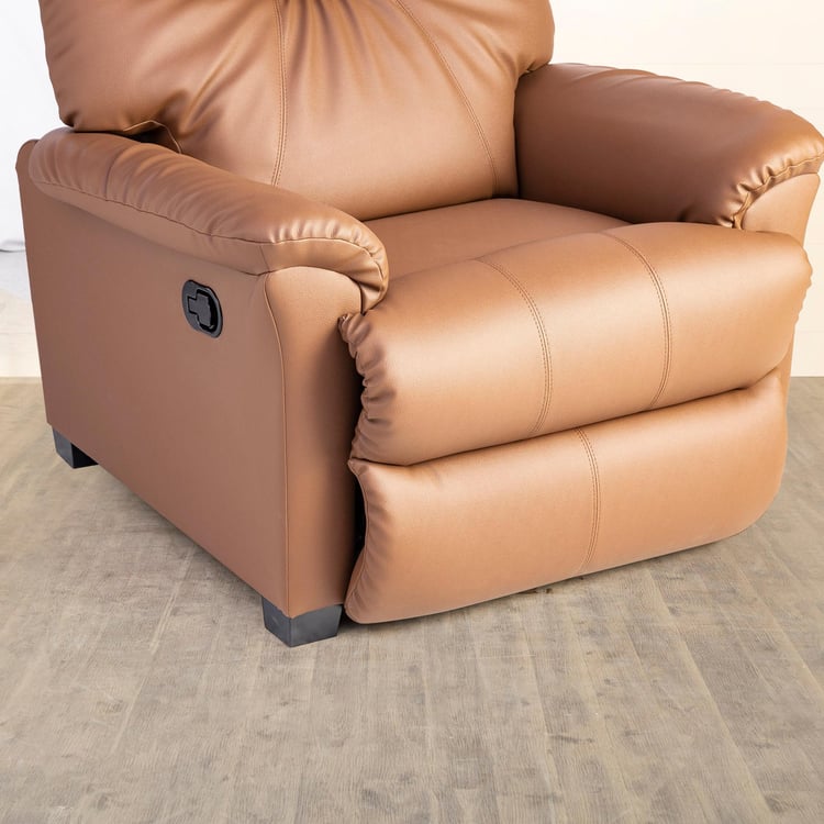 Helios Hadsten One-Seater American Comfort Recliner - Powered by Stanley - Brown