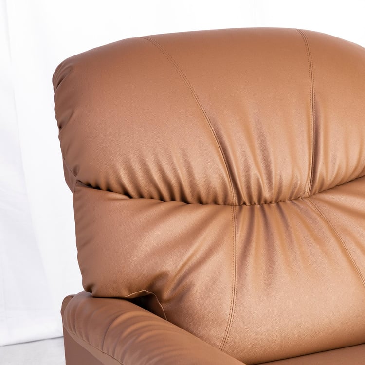 Helios Hadsten One-Seater American Comfort Recliner - Powered by Stanley - Brown